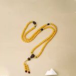 Beeswax Xiaoye Zitan 108 beads strings Buddha beads strings for men and women models rosary rosary playing disk play-1