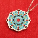 Necklace new girls accessories ins light luxury niche jewellery 925 silver pendant pendant-3