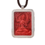 Lunar New Year Cinnabar Pendant Buddha Necklace Men's and Women's Lunar New Year Dragon Holiday Gift for Parents