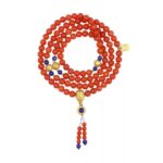 Baoshan southern red string Buddha beads 108 foot gold multi circle multi treasure bracelet rosary women's bead strings-3