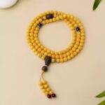 Beeswax Xiaoye Zitan 108 beads strings Buddha beads strings for men and women models rosary rosary playing disk play-3