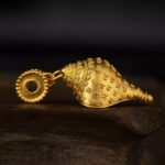 Gold Conch Pendant 999 Pure Gold Necklace Jewellery for Girlfriend Birthday Gift-4