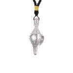 Silver Gold-Plated Conch Hanging Transit Beads Pendant Female 999 Silver Female Single Pendant Necklace Couple Accessories Pendant-4