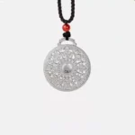 Eight Treasures Auspicious 999 Silver Pendant Necklace Men and Women Models This Year Tibetan Ethnic Style Collarbone Chain-6