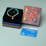 Turquoise strings random beads nanhong transfer beads women's niche Tibetan disc play bracelet-6