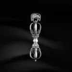 Demon descending vajra and pestle pendant women Tibetan Tibetan 999 foot silver vajra peg necklace men's premium feeling-9