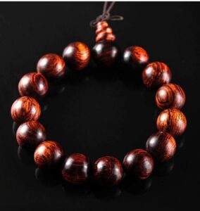 Huanghuali strings Xiaoye Zitan Buddha beads 108 pieces of cultural play cold men and women couple models bracelet-11