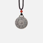 Eight Treasures Auspicious 999 Silver Pendant Necklace Men and Women Models This Year Tibetan Ethnic Style Collarbone Chain-10