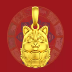 999 Gold Pendant Necklace Chinese Zodiac Dragon Men and Women's models for this birthday gift-14