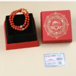 Baoshan Nanhong foot gold nine eyes dzi bead 108pcs Buddha bead string female agate bracelet-12