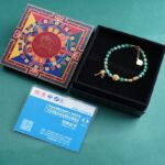 Turquoise Six Words Bracelet Tibetan Ethnic Style Bracelet Niche Designs Creative Birthday Gifts-8