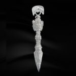 Demon descending vajra and pestle pendant women Tibetan Tibetan 999 foot silver vajra peg necklace men's premium feeling-18