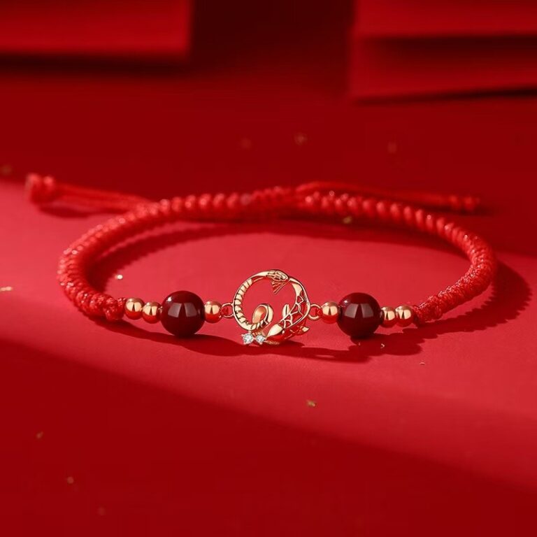 Koi Bracelet New Chinese Lunar Year of the Snake Hand Jewellery Gift for Girlfriend Girlfriend Wife-5