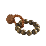 Green Sandalwood Lotus Seed Rosette Play String Women's Buddha Beads Disc Play Pieces Rosary Male