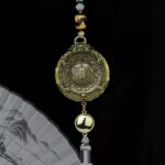 Nine Palace Bagua sign car pendant car pendant premium rear-view mirror niche ancient style car interior decorations-1