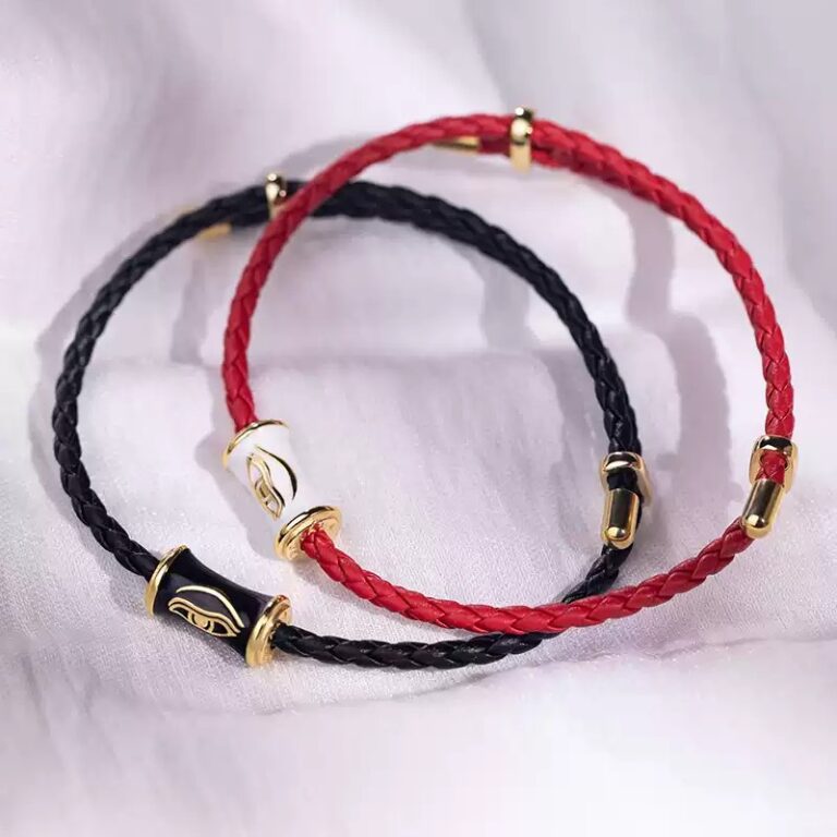 A glance of ten thousand years 925 silver hand rope couple model chain design girls summer girlfriends ins niche bracelet-1