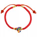 Couple Models Red Hand Rope Braided Bracelet Tibetan Ethnic Style Men and Women Models of the Current Year Red Rope