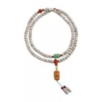 Star Moon Bodhi Strings 108 Bodhi Seeds Literature Play Buddha Beads Handheld Disc Play Men and Women's Necklace Bead Strings