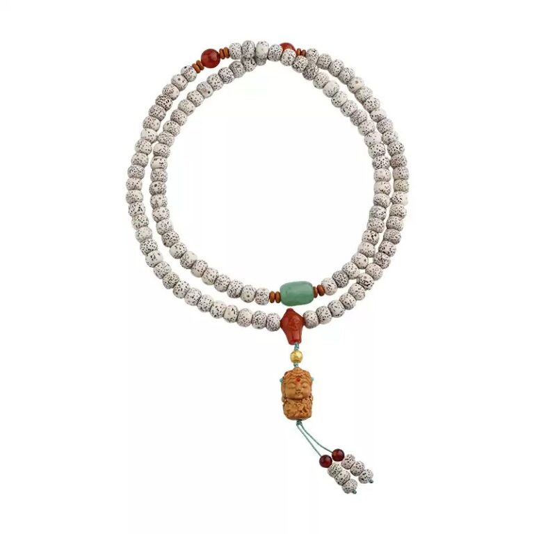 Star Moon Bodhi Strings 108 Bodhi Seeds Literature Play Buddha Beads Handheld Disc Play Men and Women's Necklace Bead Strings