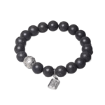 Six Character Truth Incense Grey Buddha Bead String Men's Literary Handheld Rosary Bead String Women's Bracelet