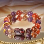 Nine Purple Fire Tenglong Bracelet Golden Dragon Tengfei Shunti Toukui Pixi Brave Amethyst Purple Ghost-10