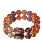 Nine Purple Fire Tenglong Bracelet Golden Dragon Tengfei Shunti Toukui Pixi Brave Amethyst Purple Ghost