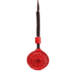 Imperial Cinnabar Nine Palace Bagua Plaque Pendant Lunar New Year Car Pendant Mobile Phone Bag Charms