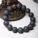 Six Character Truth Incense Grey Buddha Bead String Men's Literary Handheld Rosary Bead String Women's Bracelet-2