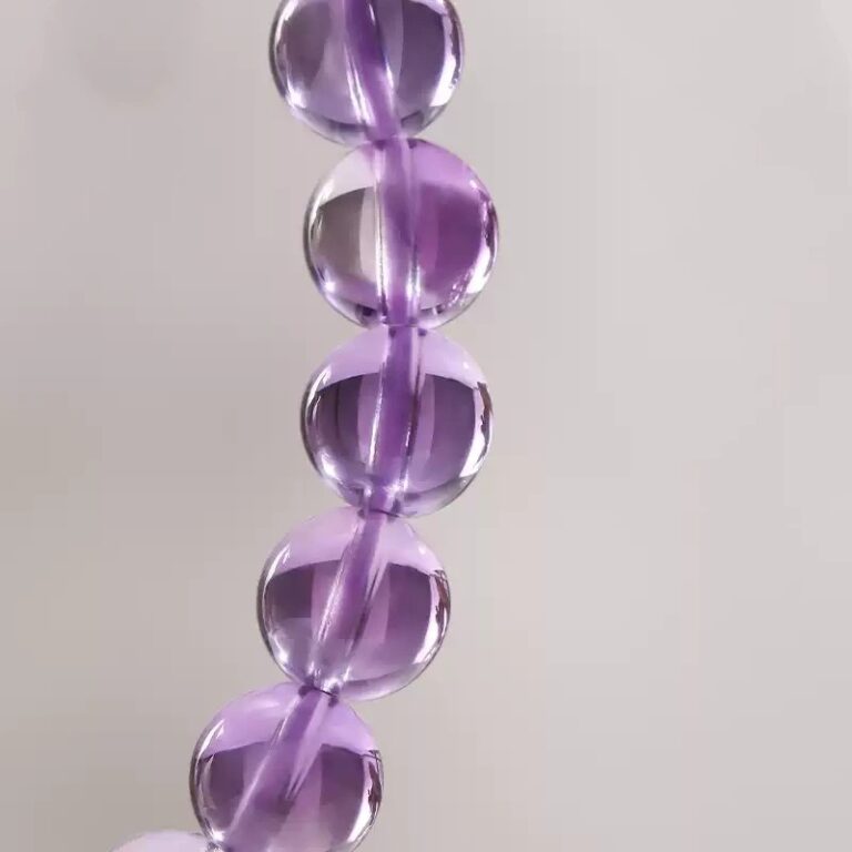 Amethyst Bracelet Purple Dreamy Niche Designs For Girlfriend Single Loop Women's Transfer Beads String-3