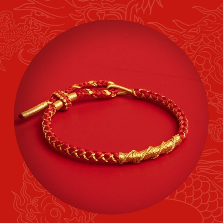 Dragon Lunar New Year Hand-Woven Red Rope Bracelet for Men and Women Rabbit, Ox, Sheep and Dog Tai Sui Hand Rope-2