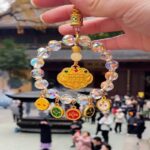 Five Roads God of Wealth Colourful Abacus Car Hangings Peace Nafu Fortune New Year Car Decoration High-Grade-3