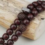 Xiaoye Zitan eight-pronged beads 108 beads strings Wen Pan play Nian Buddha beads men and women this year bracelet-8