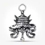 Auspicious eight treasures pendant charm bracelet necklace men and women friends couple goldfish pendant necklace accessories