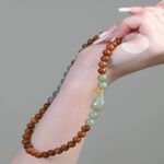 Natural Hetian Jade Ethnic Style New Chinese Style Kooky String Men and Women Transfer Beads Pixi Bravery Inviting Wealth Dao Wood Notes String-2