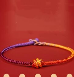 Year of the Dragon Red Rope Bracelet Year of the Dragon Red Rope Braided Rope for Men and Women Red Rope Amulet-1