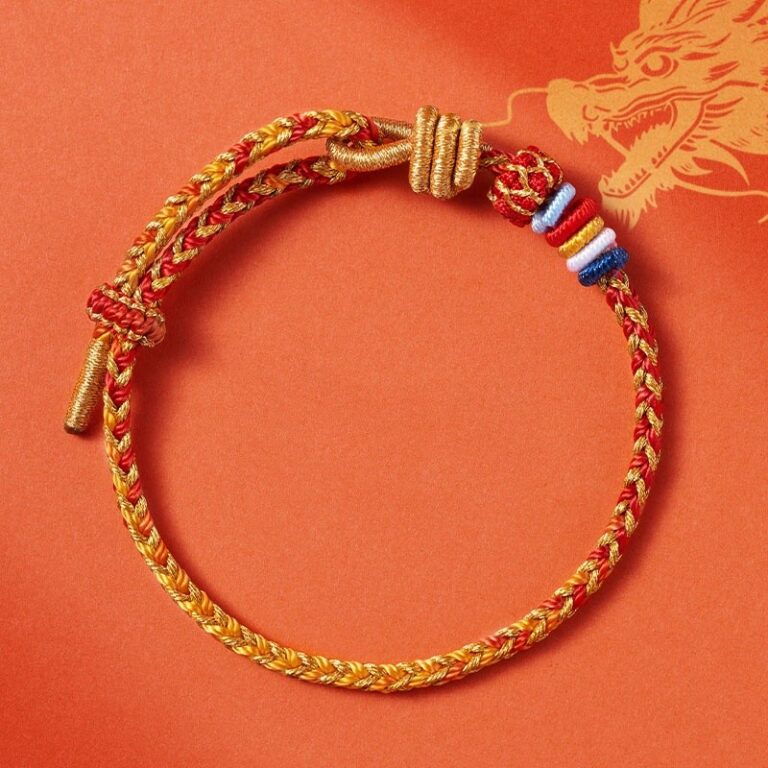 Lunar New Year Red Rope Bracelet Braided String Genus Snake Hand Rope Men's and Women's models-8