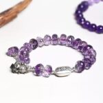 Amethyst Bracelet Beckon Fortune Cat Brave String to Send Girlfriend Birthday Gift This Year String Jewellery-4