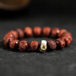 Sandalwood Six Character Truth String Buddha Beads Men's and Women's Lunar New Year Dragon Bracelet-2