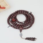 Xiaoye Zitan eight-pronged beads 108 beads strings Wen Pan play Nian Buddha beads men and women this year bracelet-6