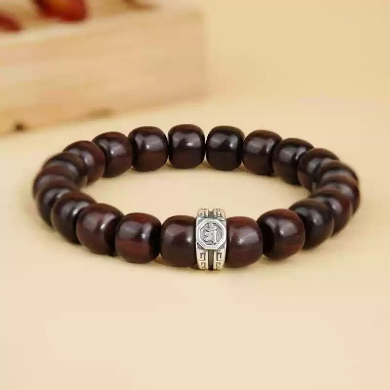 Rosewood Strings Playing with Discs Rosary Beads Buddha Beads Transfer Beads This Year of Men and Women's Models Bracelets-4