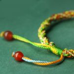 Dragon Boat Festival Colourful Rope Bracelet Female Baby Children Newborn Baby Red Hand Rope handmade Weaving Multicoloured Thread Dragon Boat Festival-5