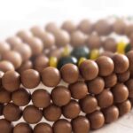 Old Mountain Sandalwood 108 Buddha Beads Rosary Beeswax Jasper Round Beads Male Peace Button Incense Wood Necklace Strings-5