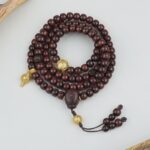 Rosewood Old Mountain Sandalwood White Crystal 108 Cultural and Play Buddha Beads Men and Women Models This Year Bracelet-6