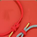 Wenchang Knot Hand Rope Bracelet Bracelet Female Gold List of Exams Lucky Over the Exams to Land Good Luck Gift-4