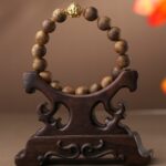 Incense Strings 925 Silver Spacer Beads Literature Play Woodwork Buddha Beads Rosary 10mm Beads Bracelet Men and Women Models-6