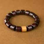 Rosewood String Full of Aventurine Transit Beads Buddha Agate Nanhong Literature Play Wooden men and women Models Bracelet-7