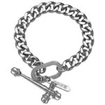 King Kong Kwonji Trend Men and Women Couple Bracelet Pair of Titanium Steel Ins Niche Design-7