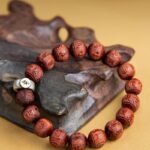 Sandalwood Six Character Truth String Buddha Beads Men's and Women's Lunar New Year Dragon Bracelet-6