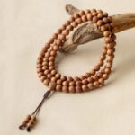 Old Mountain Sandalwood Strings 108 Indian Old Mountain Sandalwood Sinking Necklace Women's Bracelet Men's Black Flesh Buddha Beads-7