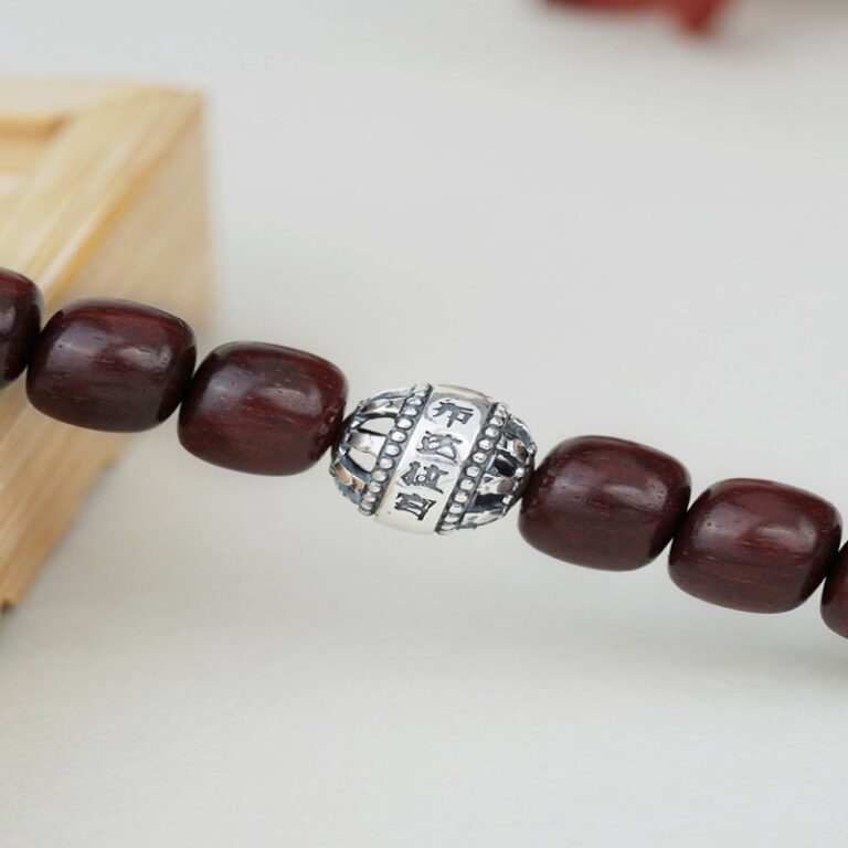 Xiaoye Zitan eight-pronged beads 108 beads strings Wen Pan play Nian Buddha beads men and women this year bracelet-2